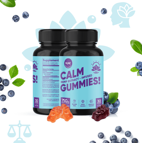 NUNC - Calm Gummies - 2 Bottles.