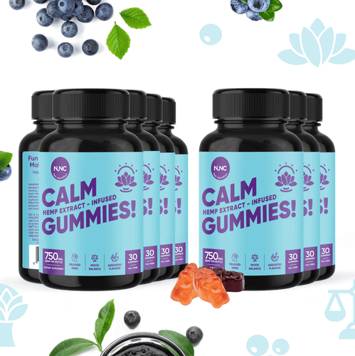NUNC - Calm Gummies - 8 Bottles.