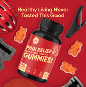 Load image into Gallery viewer, NUNC - Pain Relief Gummies - 8 Bottles.
