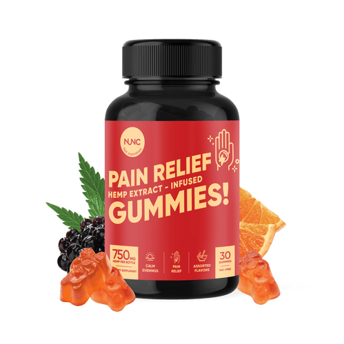 NUNC - Pain Relief Gummies - 1 Bottle.