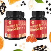Load image into Gallery viewer, NUNC - Pain Relief Gummies - 6 Bottles.
