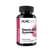 Load image into Gallery viewer, NUNC - Vitamin B12 Gummies (1,500 MCG) - 3+1 Bottles.
