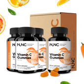 Load image into Gallery viewer, NUNC - Vitamin C Gummies (250 MG) - 4 Bottles.
